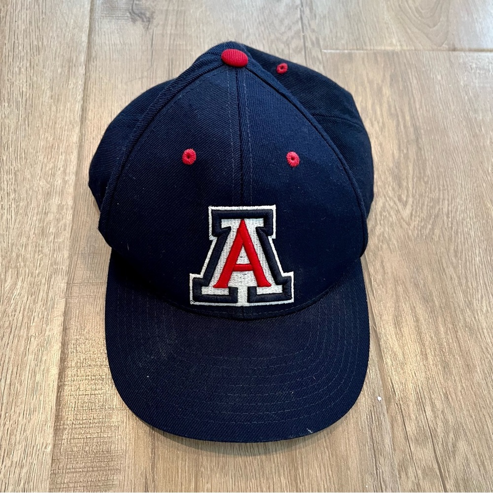 Vintage Zephyr Arizona Wildcats‎ Snapback Wool Hat Cap Blue/red